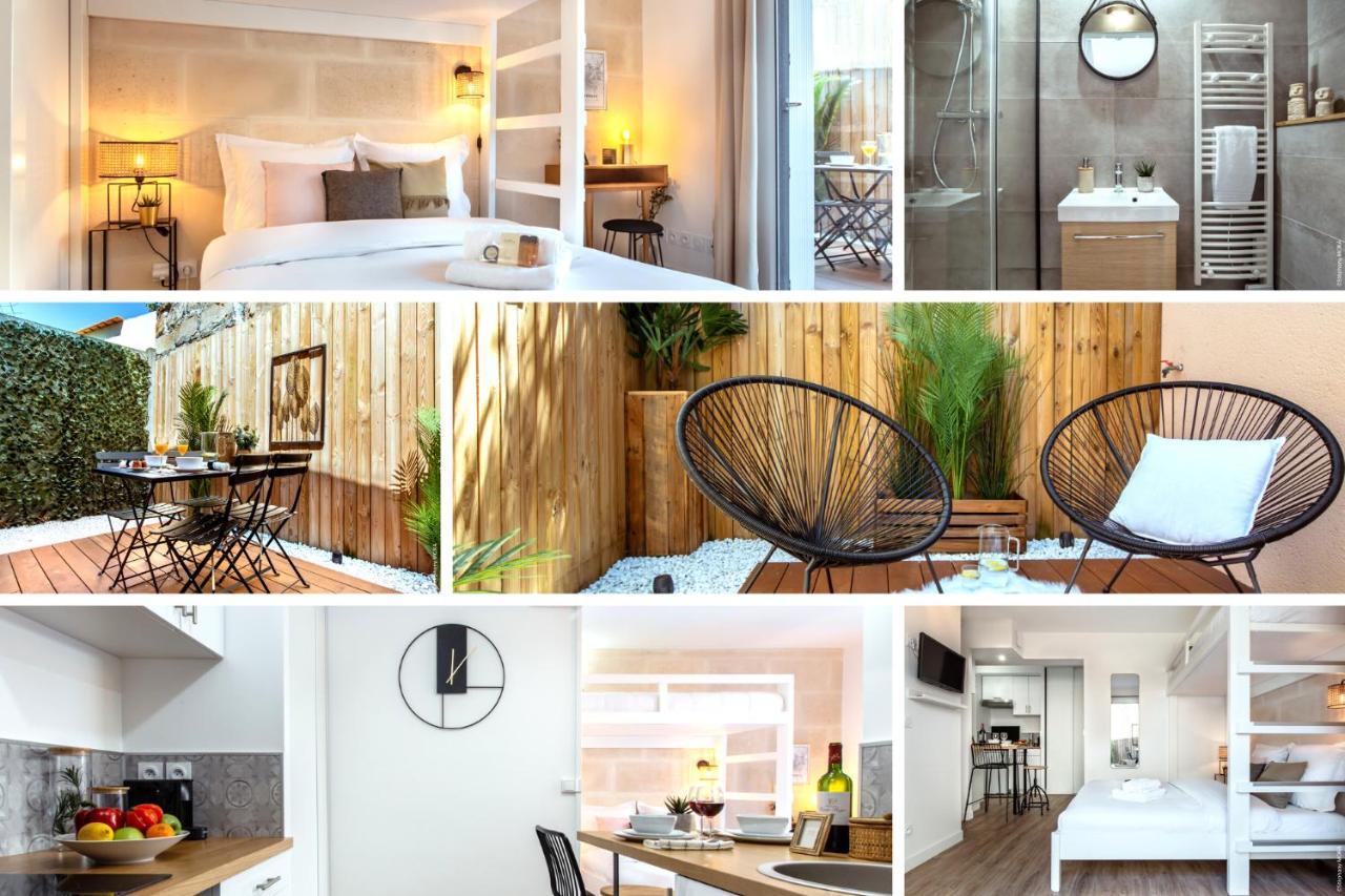 Life&Travel - Studio Cosy - Parking - Terrasse Bordeaux Exterior foto