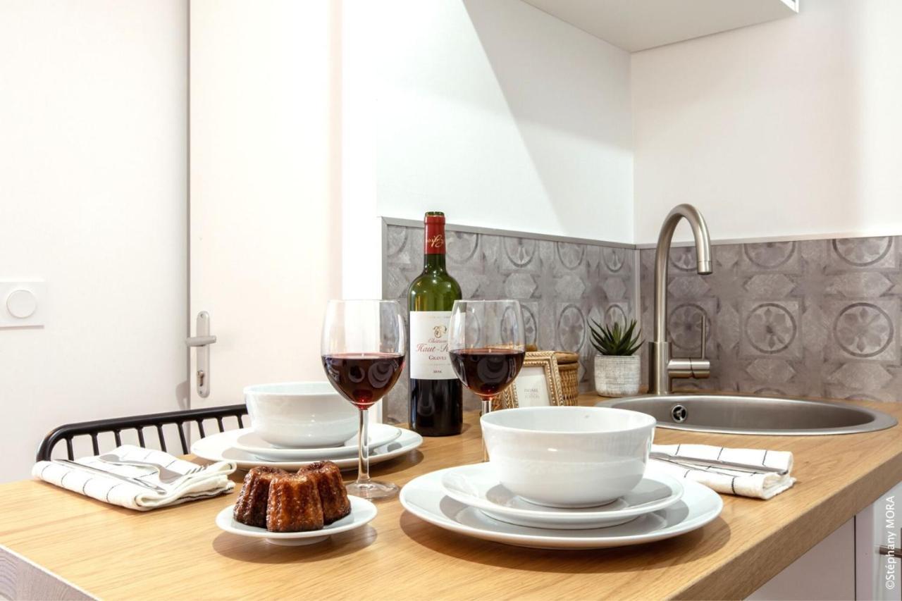 Life&Travel - Studio Cosy - Parking - Terrasse Bordeaux Exterior foto